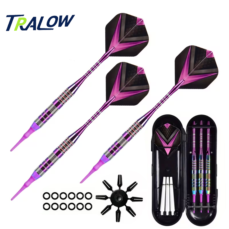 Party Games Competition - TRALOW Soft Tip Darts Set-met elektronisch