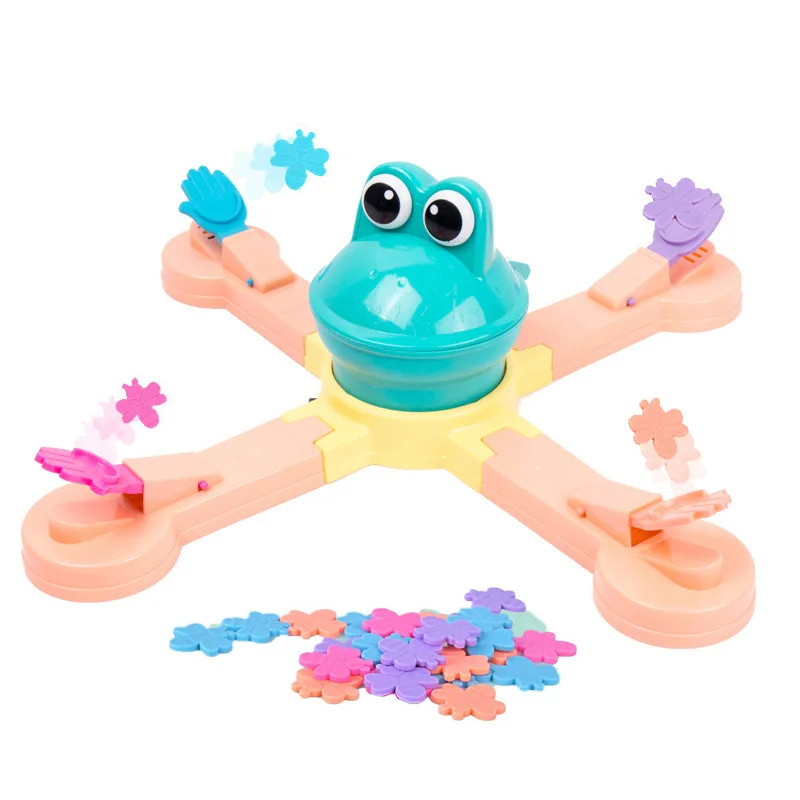 Party Games Competition - Multiplayer Educatieve Tafel Eetzuchtige Kikker Schildpad