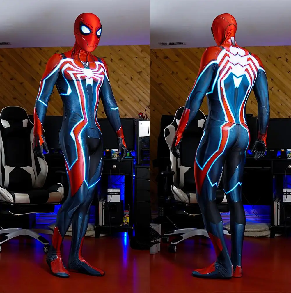 Party Games Ps4 - Halloween Spider PS4 Game Superheld Cosplay