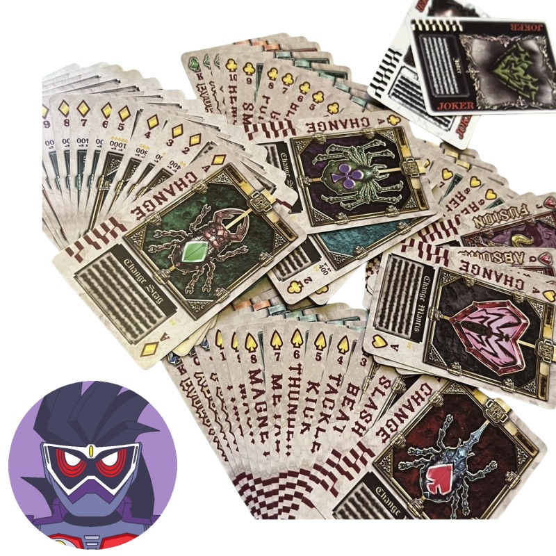 Party Games Entertainer - Bandai Kamen Rider anime karakters creatieve