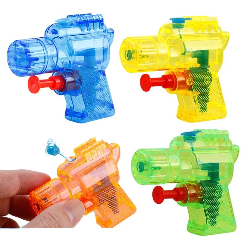 Party Games Simple - 5/10 stuks Mini Spuitpistool Transparante Kleur