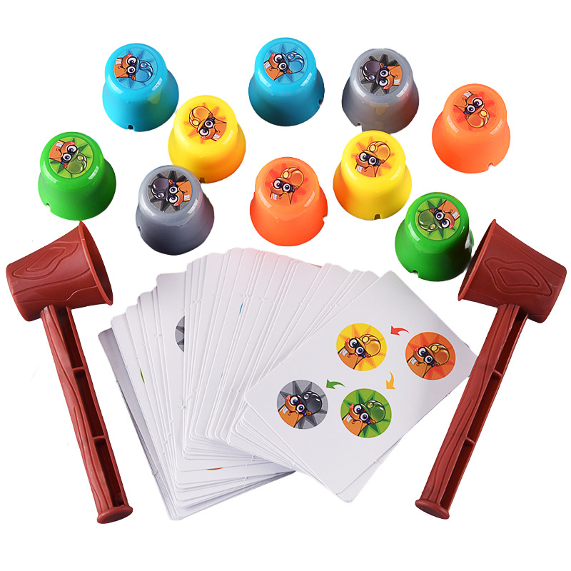 Party Games Competition - Snel stapelbaar bekerspel 20 uitdagingen Kleurcognitie