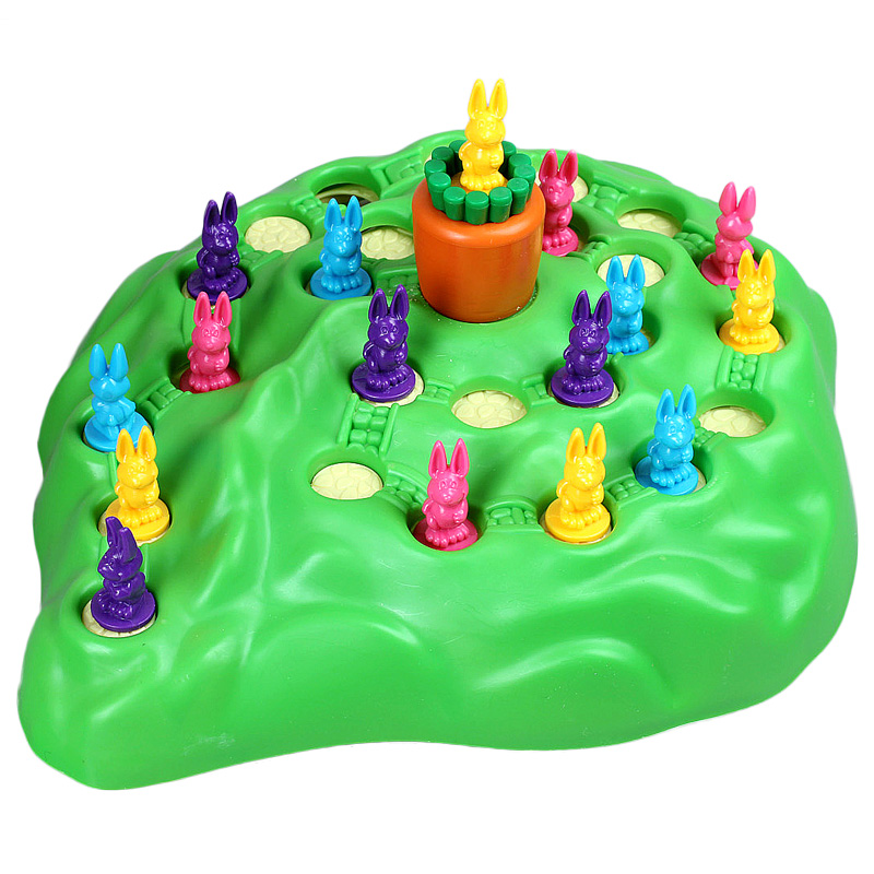 Party Games Competition - Konijn Cross Country Concurrentie Kinderen Puzzel