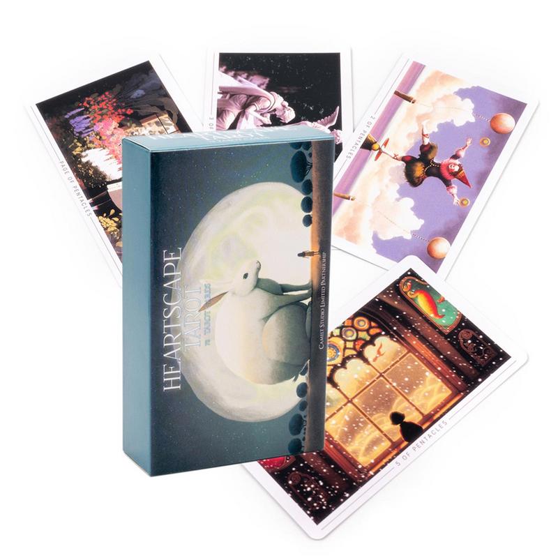 Party Games Entertainer - Tarotkaart Hartbeeld Tarot Volledig Engelse Orakelkaart
