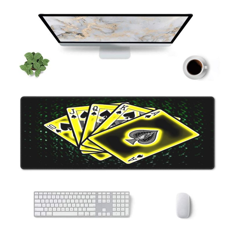 Party Games Entertainer - 120x60CM Grote Texas Hold'em Poker Mat