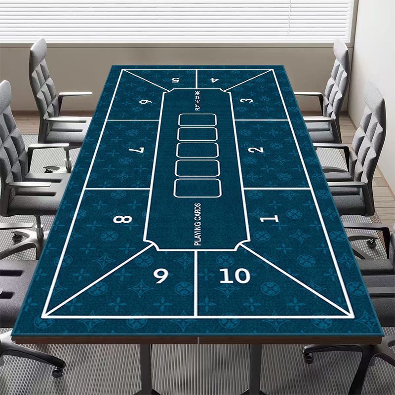 Party Games Simple - Eenvoudige Texas Hold'em tafelmat, waterdicht en