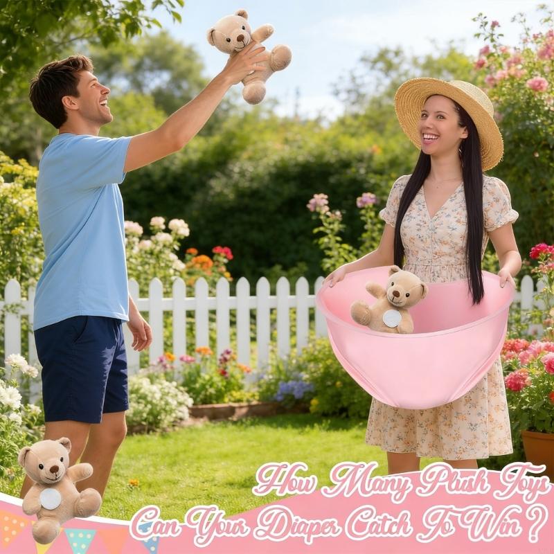 Party Games For Large Groups - 3-pack luiergooispel voor babyshowerfeestjes Leuke interactieve