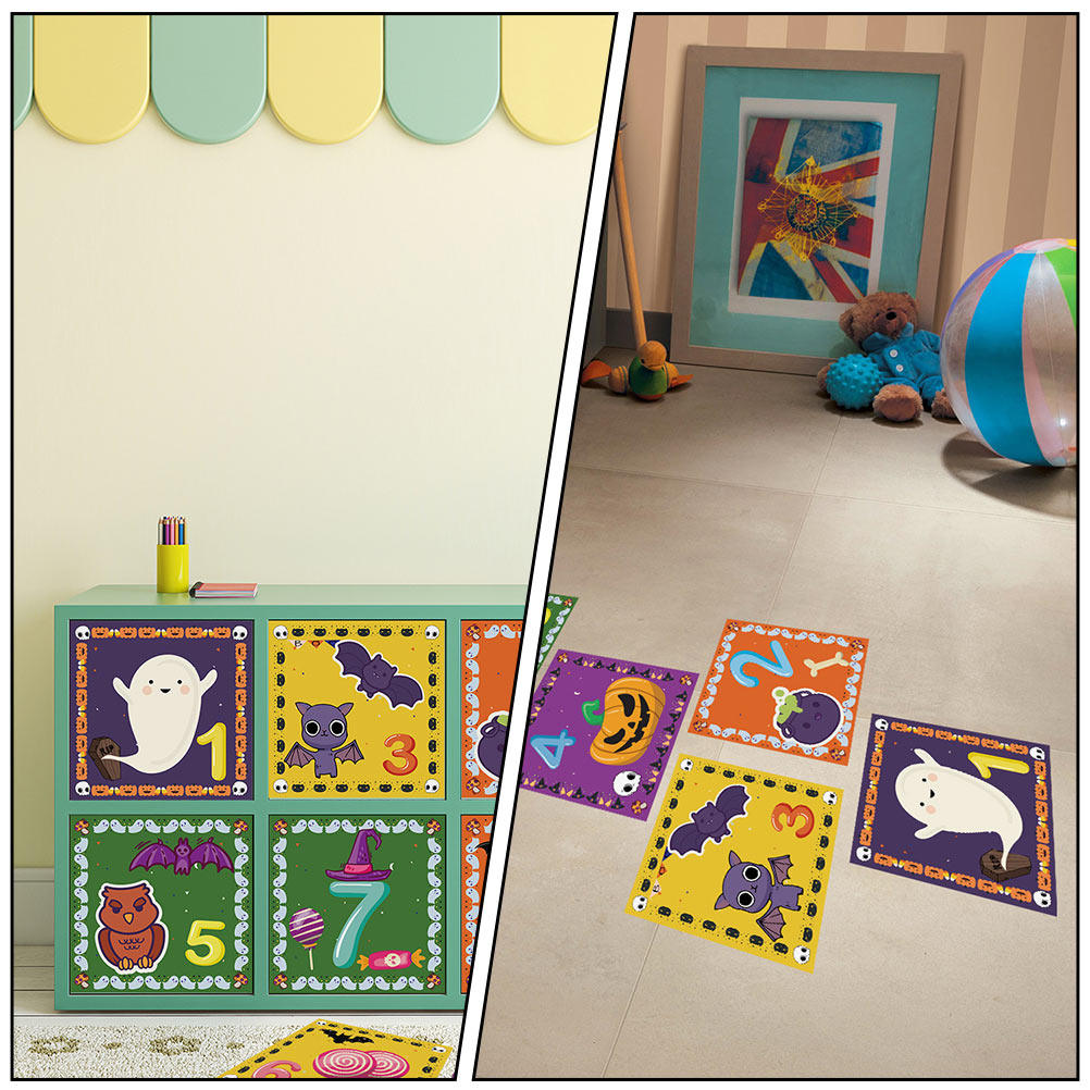Party Games Simple - Hinkelspel vloerstickers PVC Duurzaam Thuis Kleuterschool