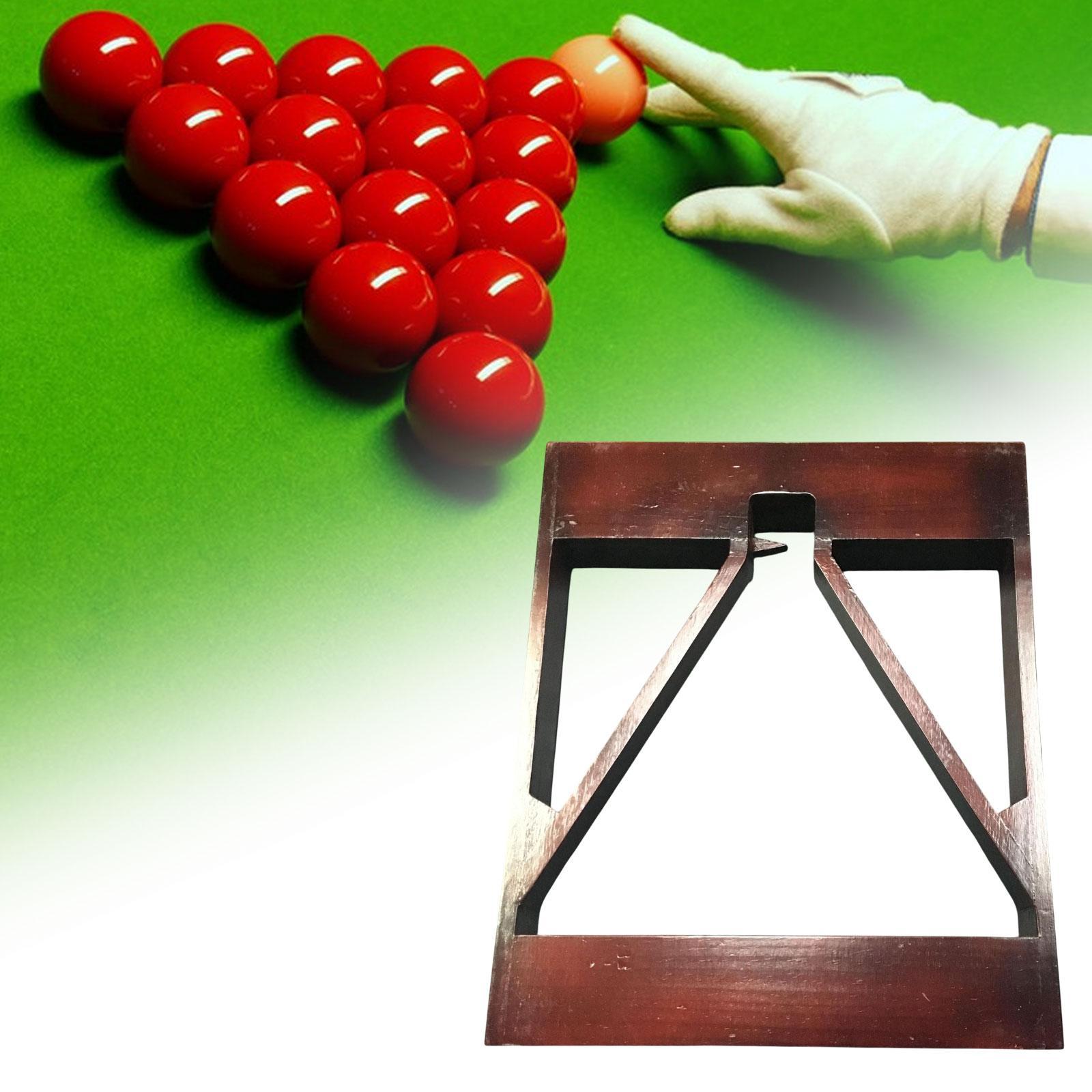 Party Games Competition - Biljartbal Driehoek Rek Poolbal Houten Rek