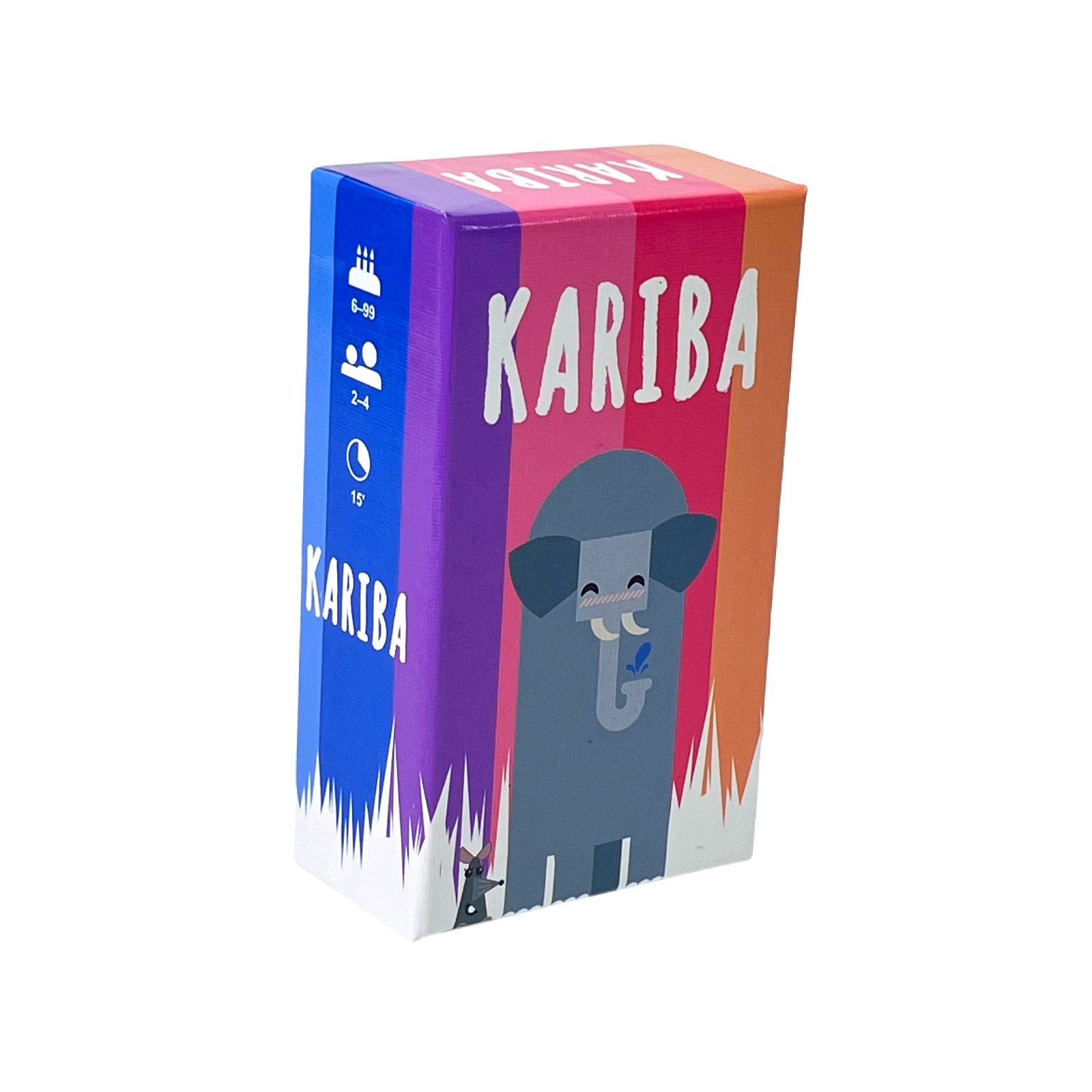 Party Games Simple - Bordspel KARIBA: Draagbaar reisspel in kleine
