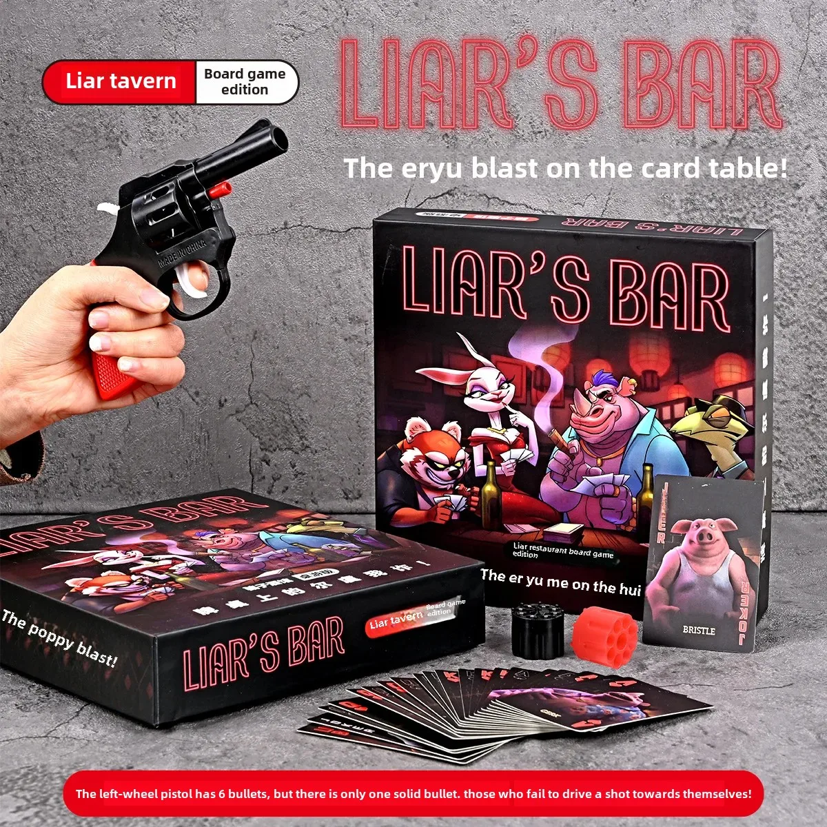 Party Games Entertainer - Fraud Pub Tafelspel Echte fysieke kaarten