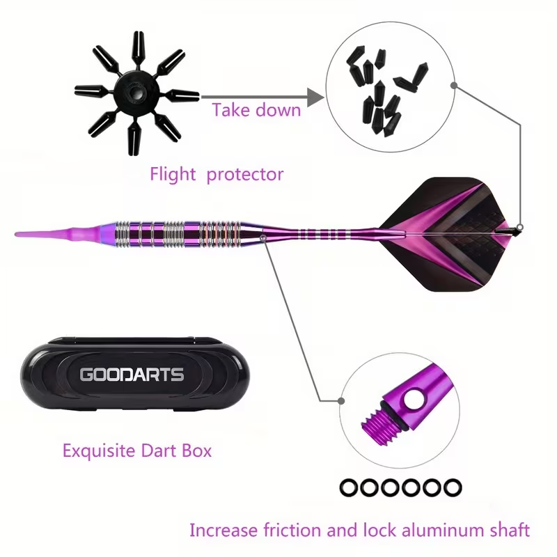 TRALOW Soft Tip Darts Set-met  - Party Games Competition recensie en prijs