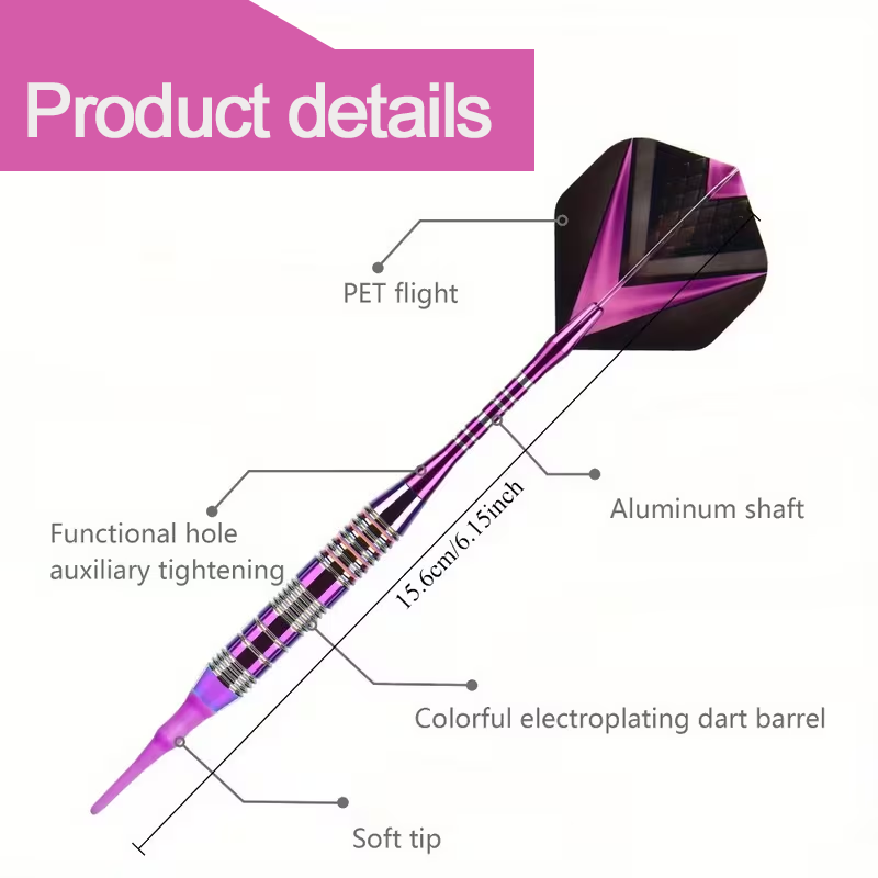 TRALOW Soft Tip Darts Set-met  - Party Games Competition recensie en prijs