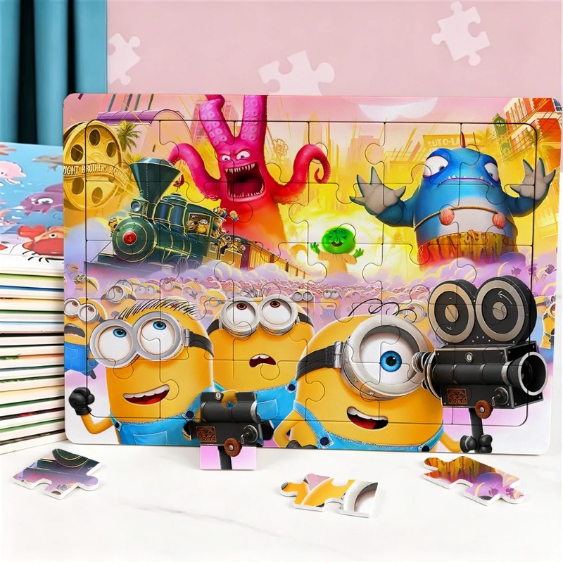 2026 Minions Puzzel Cartoon An - Party Games Simple recensie en prijs