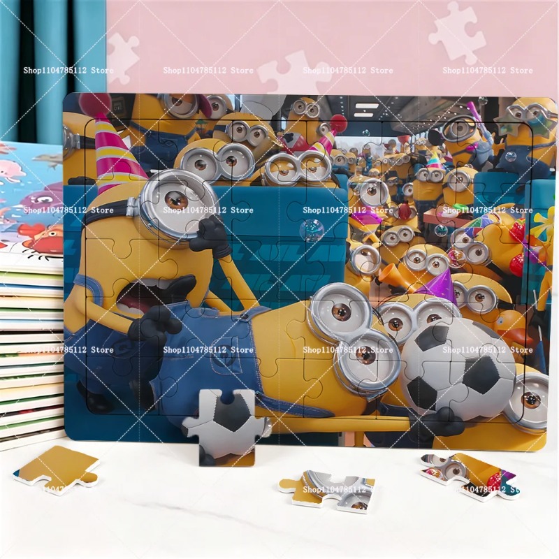 2026 Minions Puzzel Cartoon An - Party Games Simple recensie en prijs