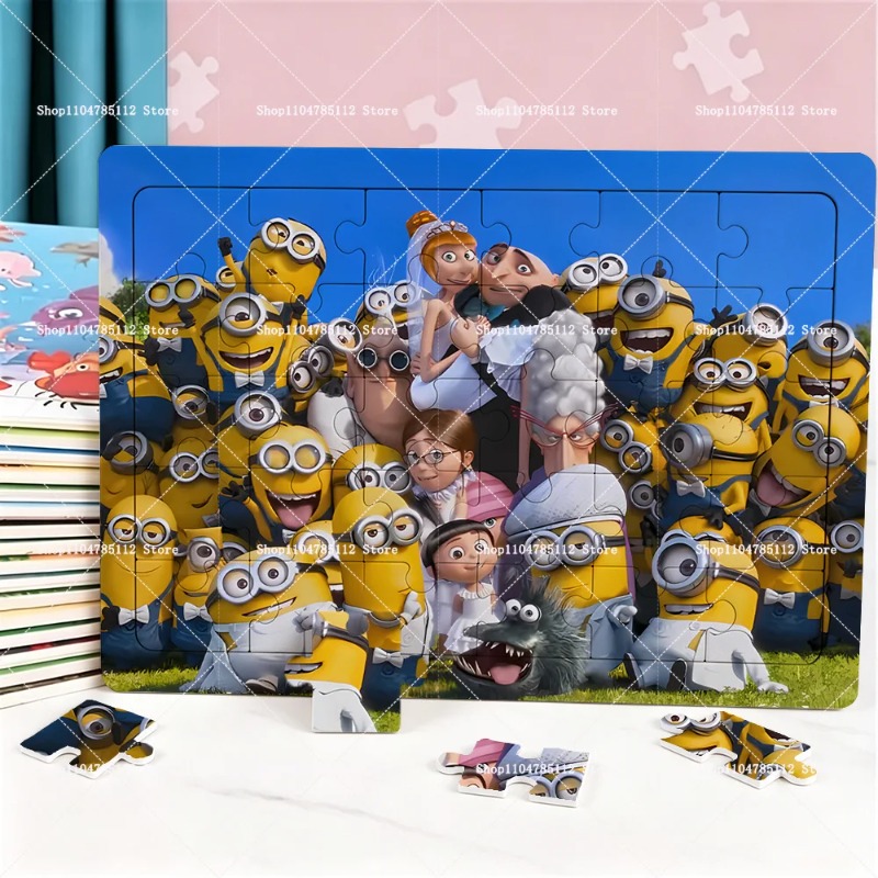 2026 Minions Puzzel Cartoon An - Party Games Simple recensie en prijs