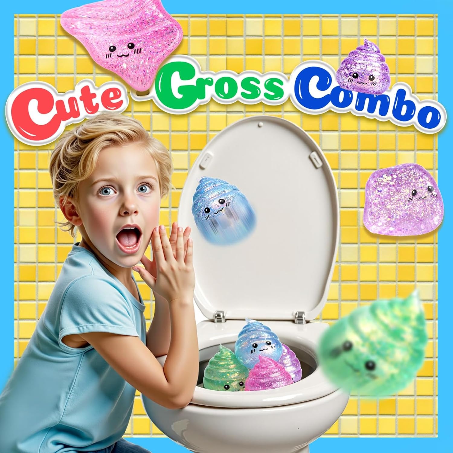 Nieuwigheid Squishy Poep Stres - Party Games Adults Funny recensie en prijs
