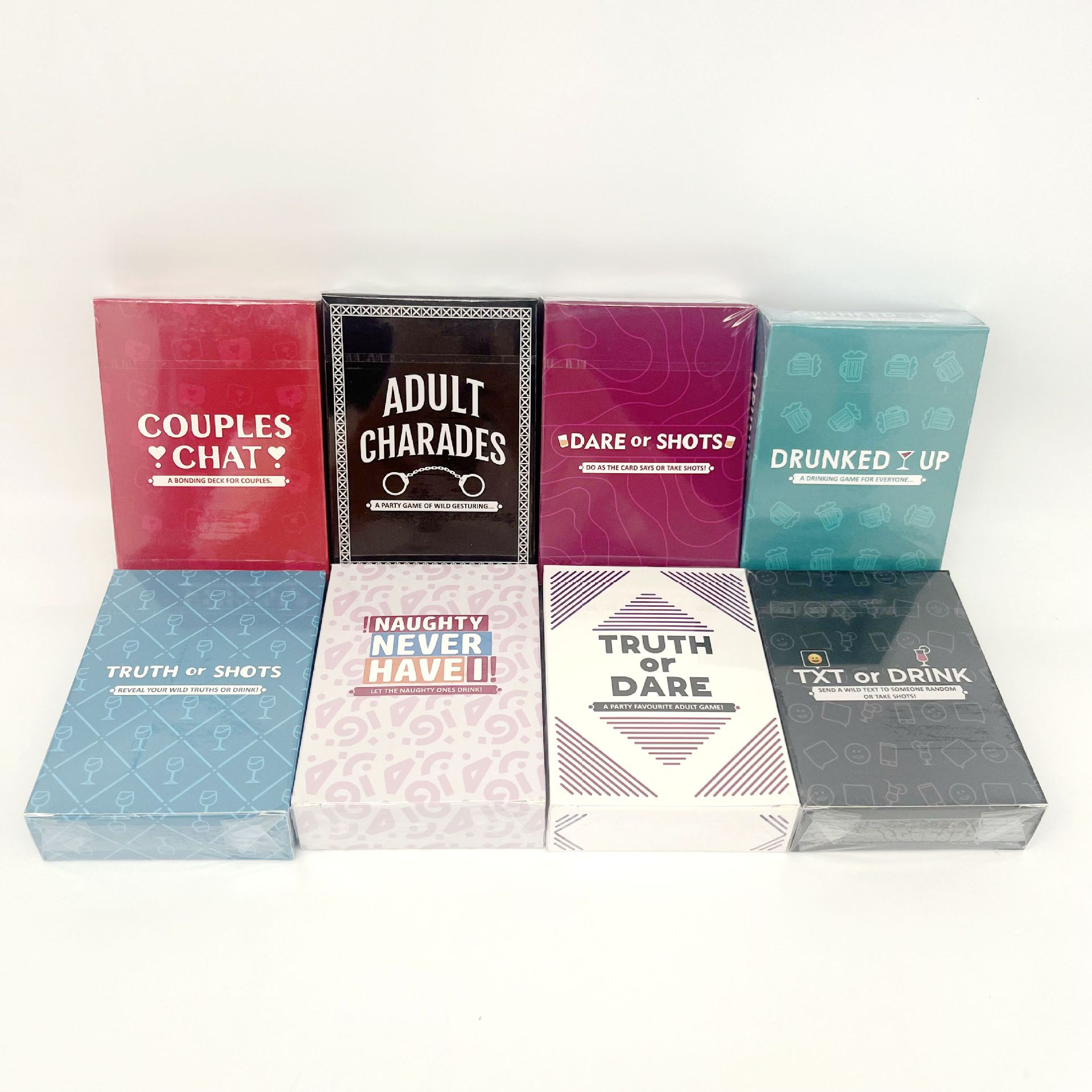 Meerdere versies van het ondeu - Party Games Questions For Adults recensie en prijs
