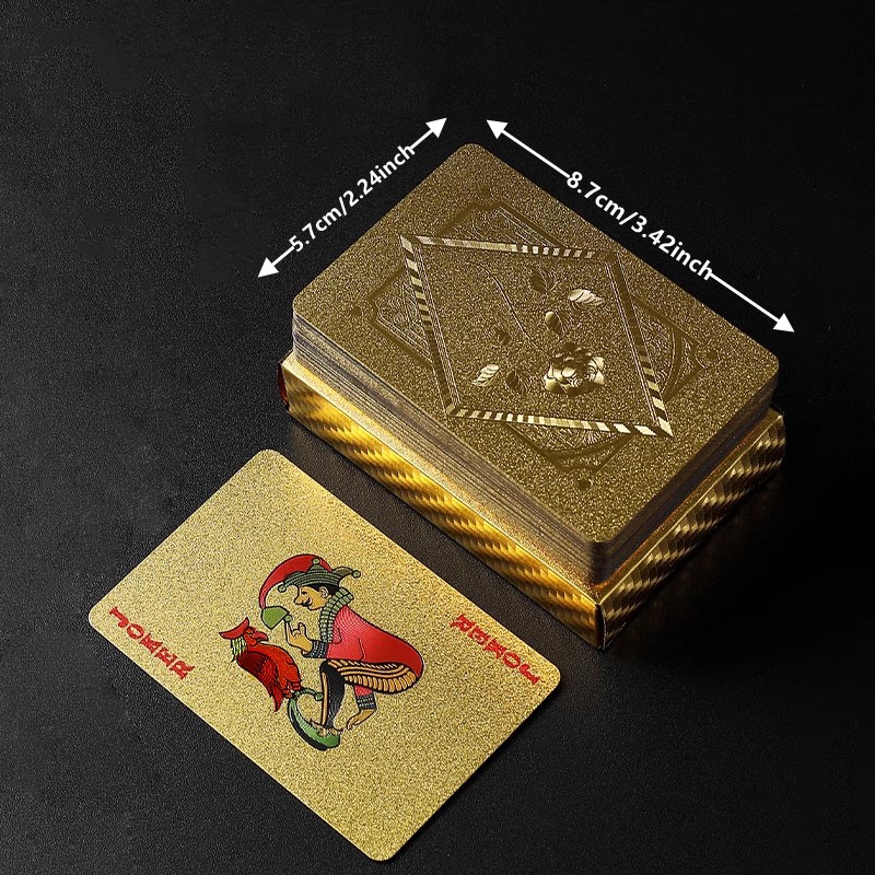 Goudfolie Schedel Pokerkaarten - Party Games Using Cards recensie en prijs