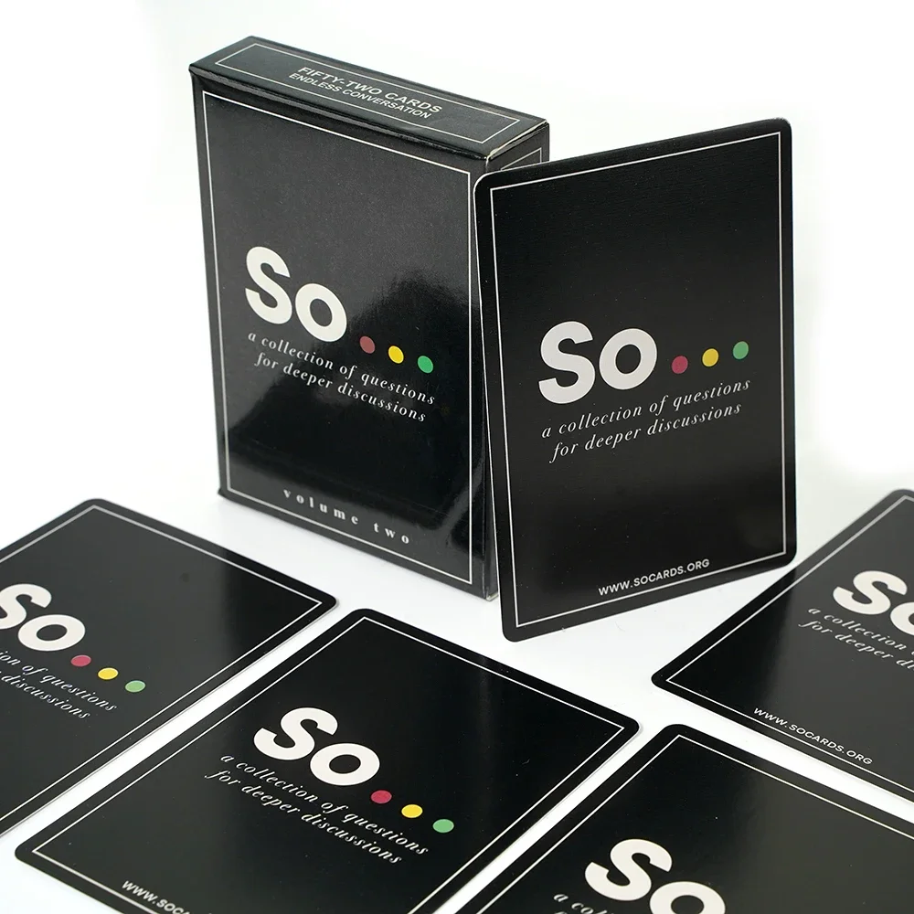 Hoge kwaliteit So Cards Conver - Party Games Questions For Adults recensie en prijs