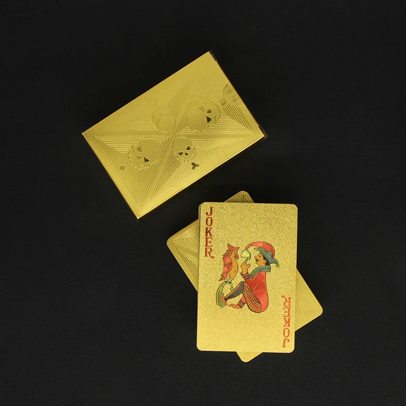 Goudfolie Schedel Poker Kaarte - Party Games Using Cards recensie en prijs