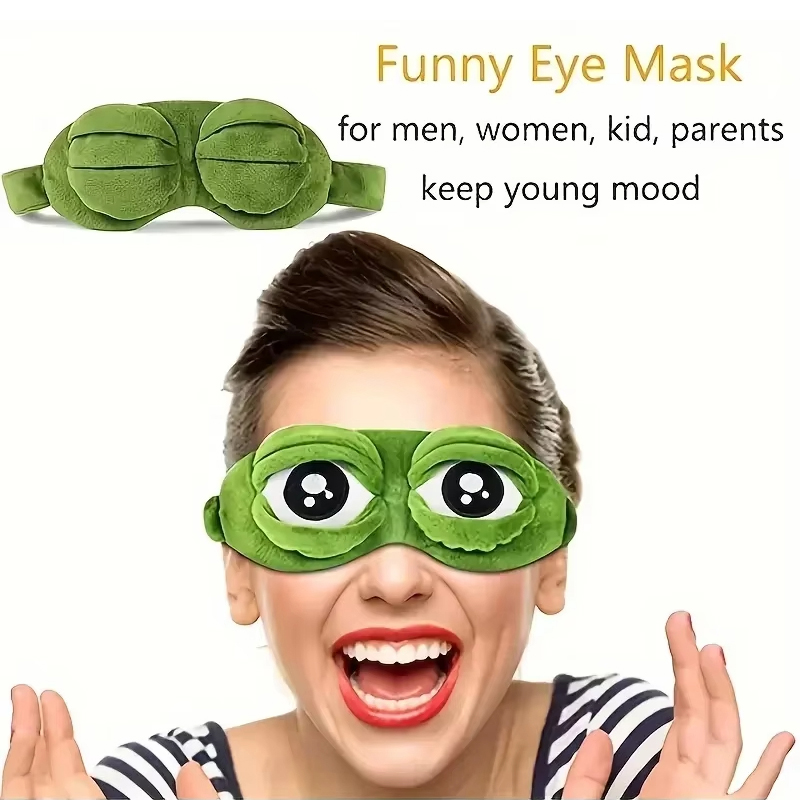 Kikkervormig oogmasker feestsp - Party Games Groups recensie en prijs