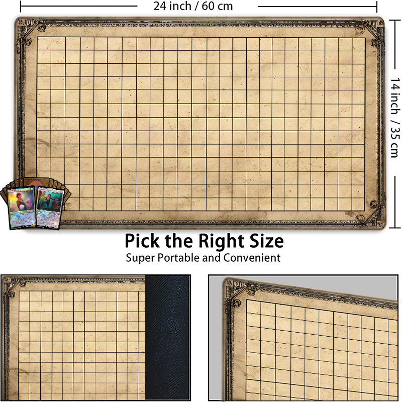 Vintage Grid Tabletop Game Mat - Party Games Simple recensie en prijs