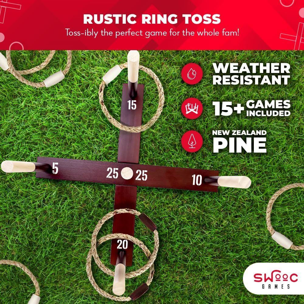 Ringgooi-spel voor alle weerso - Ring Toss Outdoor recensie en prijs