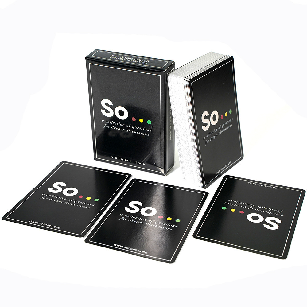 Hoge kwaliteit So Cards Conver - Party Games Questions For Adults recensie en prijs