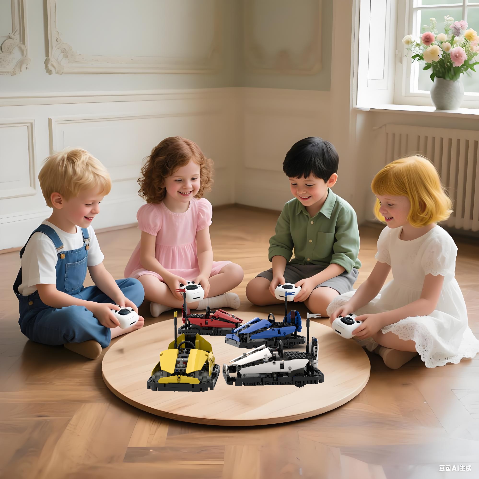Pretpark Bumper RC Auto Bouwbl - Party Games Competition recensie en prijs