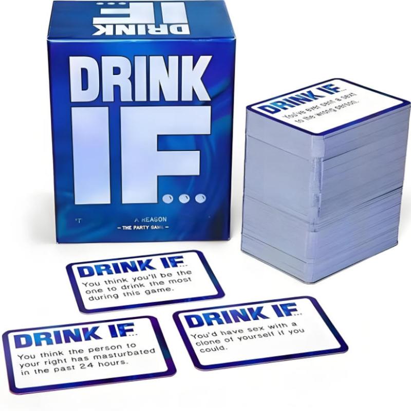 Drink ALS... Hilarische drinks - Party Games Questions For Adults recensie en prijs
