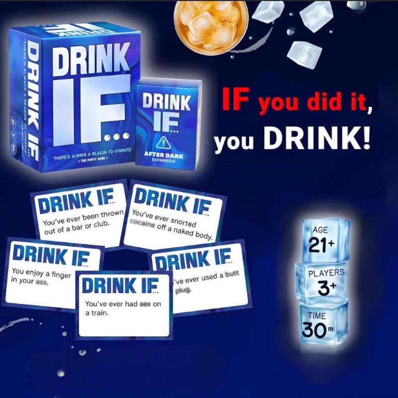 Drink ALS... Hilarische drinks - Party Games Questions For Adults recensie en prijs