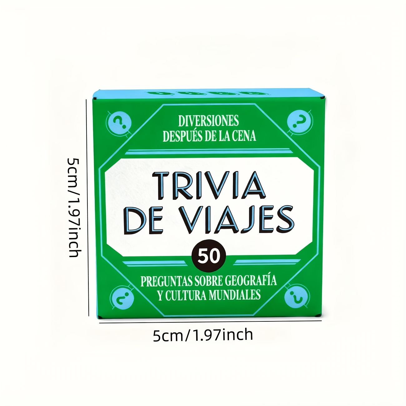 Miniatuur Spaans reis-trivia k - Party Games Questions For Adults recensie en prijs