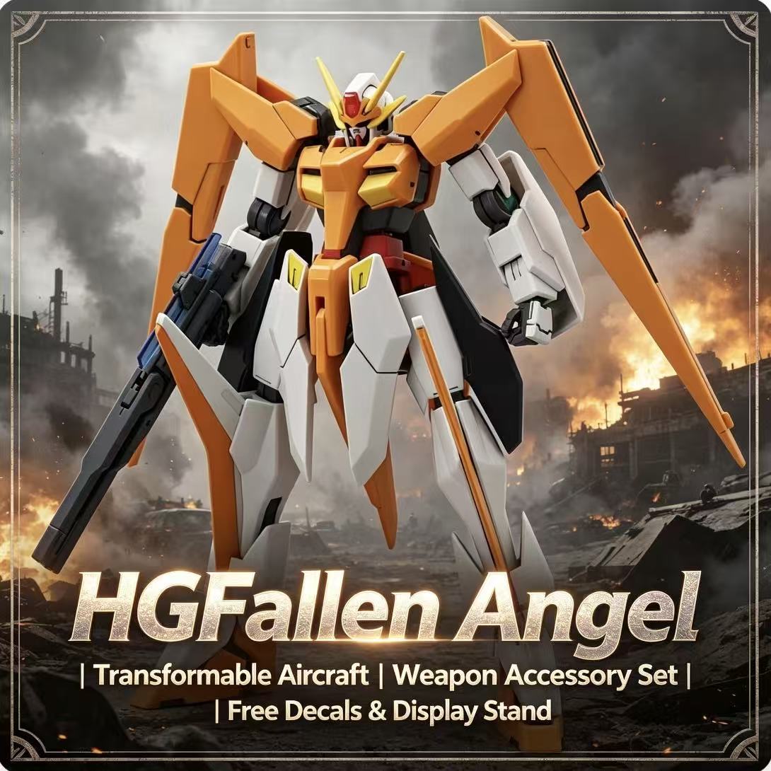 HG 1/144 Fallen Angel Transfor - Bandai Model Gundam Hg recensie en prijs