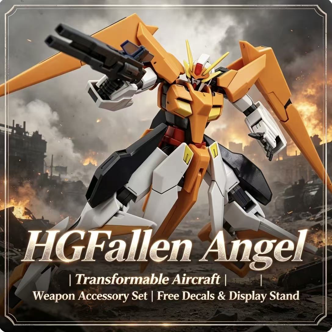HG 1/144 Fallen Angel Transfor - Bandai Model Gundam Hg recensie en prijs