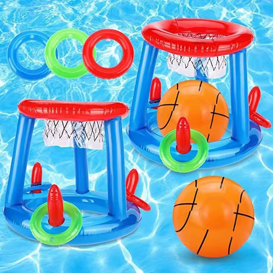 Opblaasbaar drijvend basketbal - Ring Toss Outdoor recensie en prijs