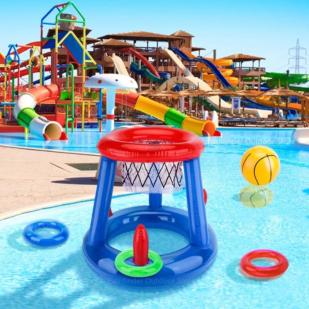Opblaasbaar drijvend basketbal - Ring Toss Outdoor recensie en prijs