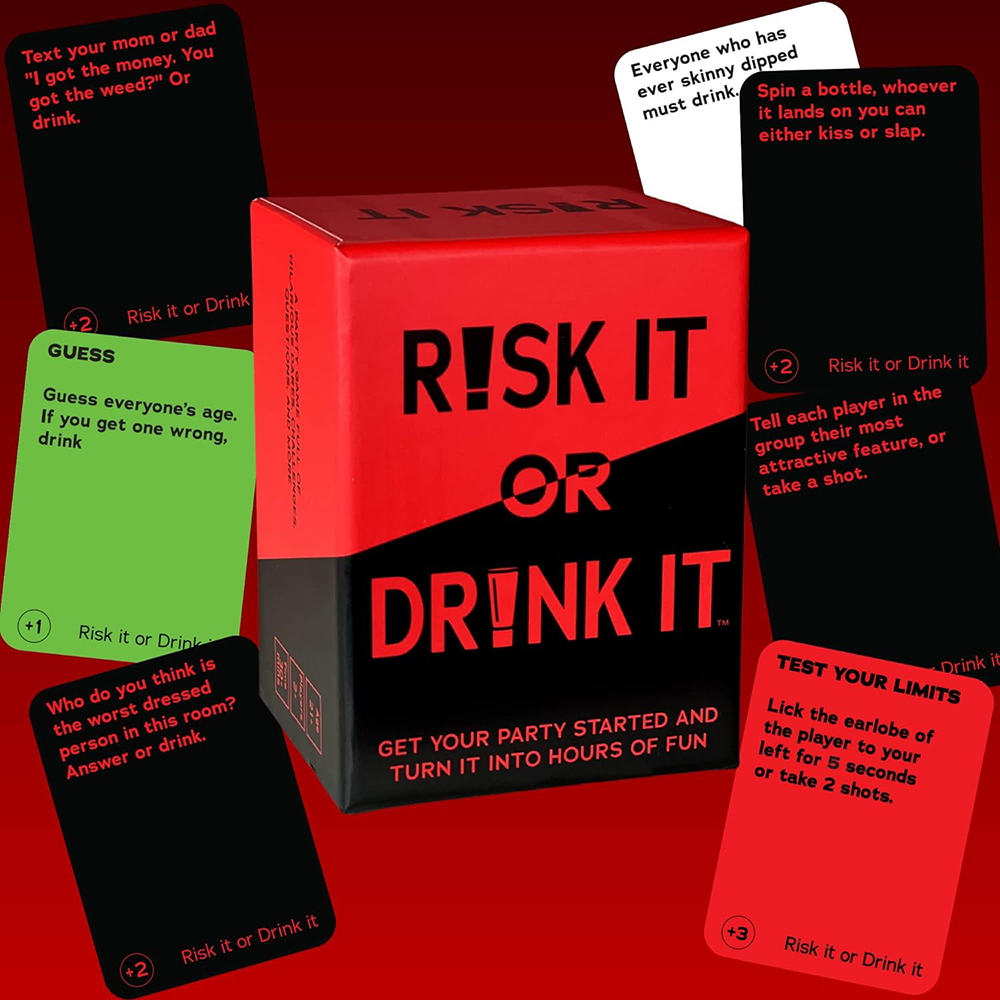 Risk It Or Drink It Leuk party - Party Games Questions For Adults recensie en prijs