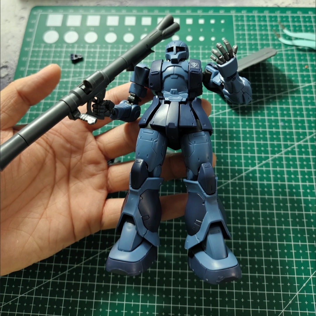 GTO MS-05 HG 1/144 Zaku Black  - Bandai Model Gundam Hg recensie en prijs