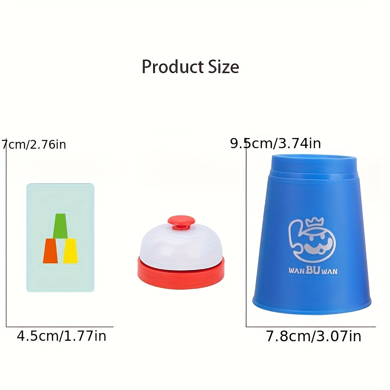 Speed Stacking Cup Set met 12  - Party Games Competition recensie en prijs