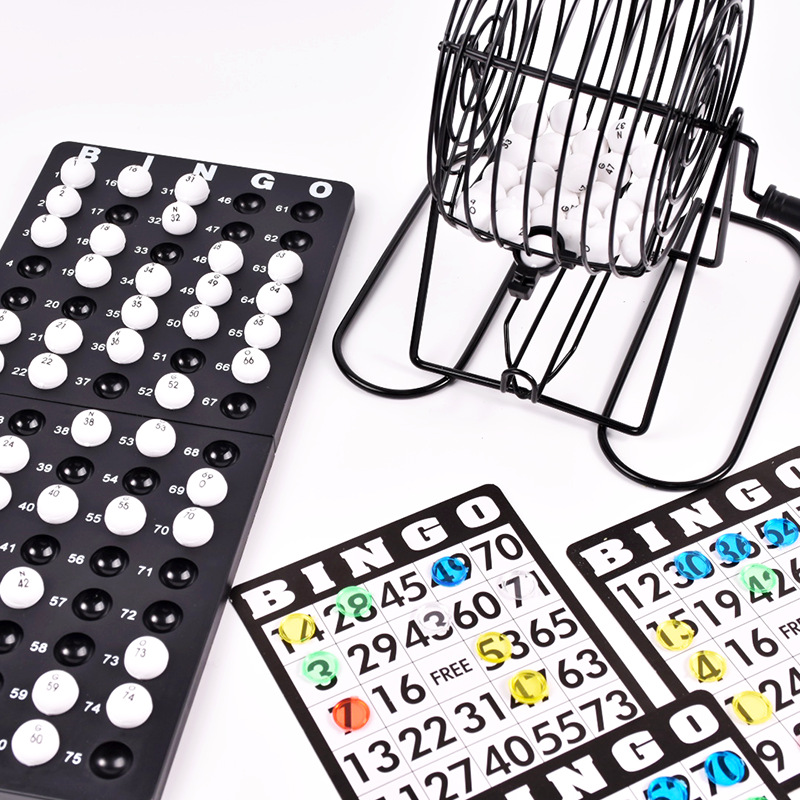 Bingo Loterij Machine Stalen B - Party Games For Large Groups recensie en prijs