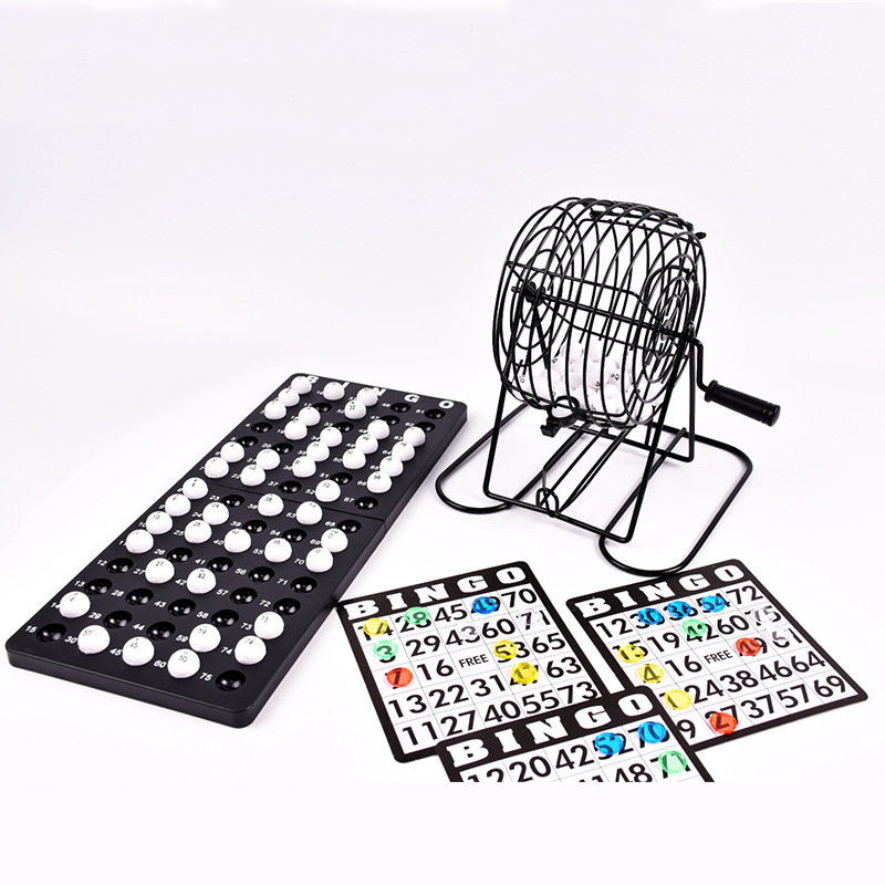Bingo Loterij Machine Stalen B - Party Games For Large Groups recensie en prijs