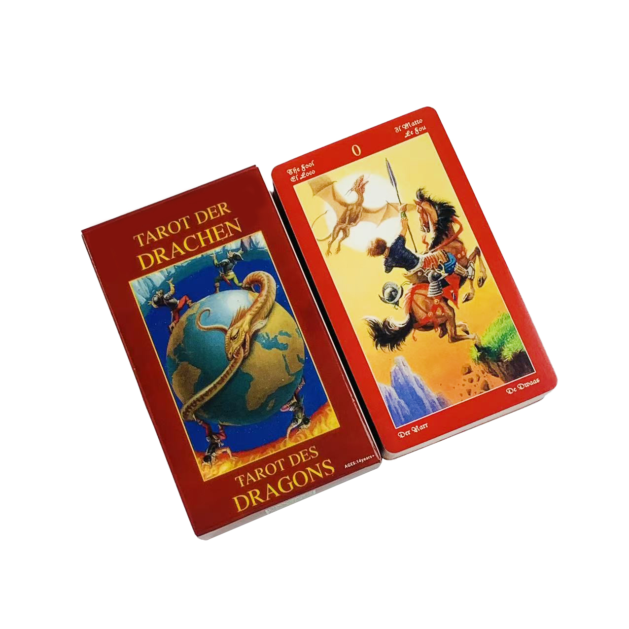 Dragons Tarot Een 78-delige vi - Party Games Using Cards recensie en prijs