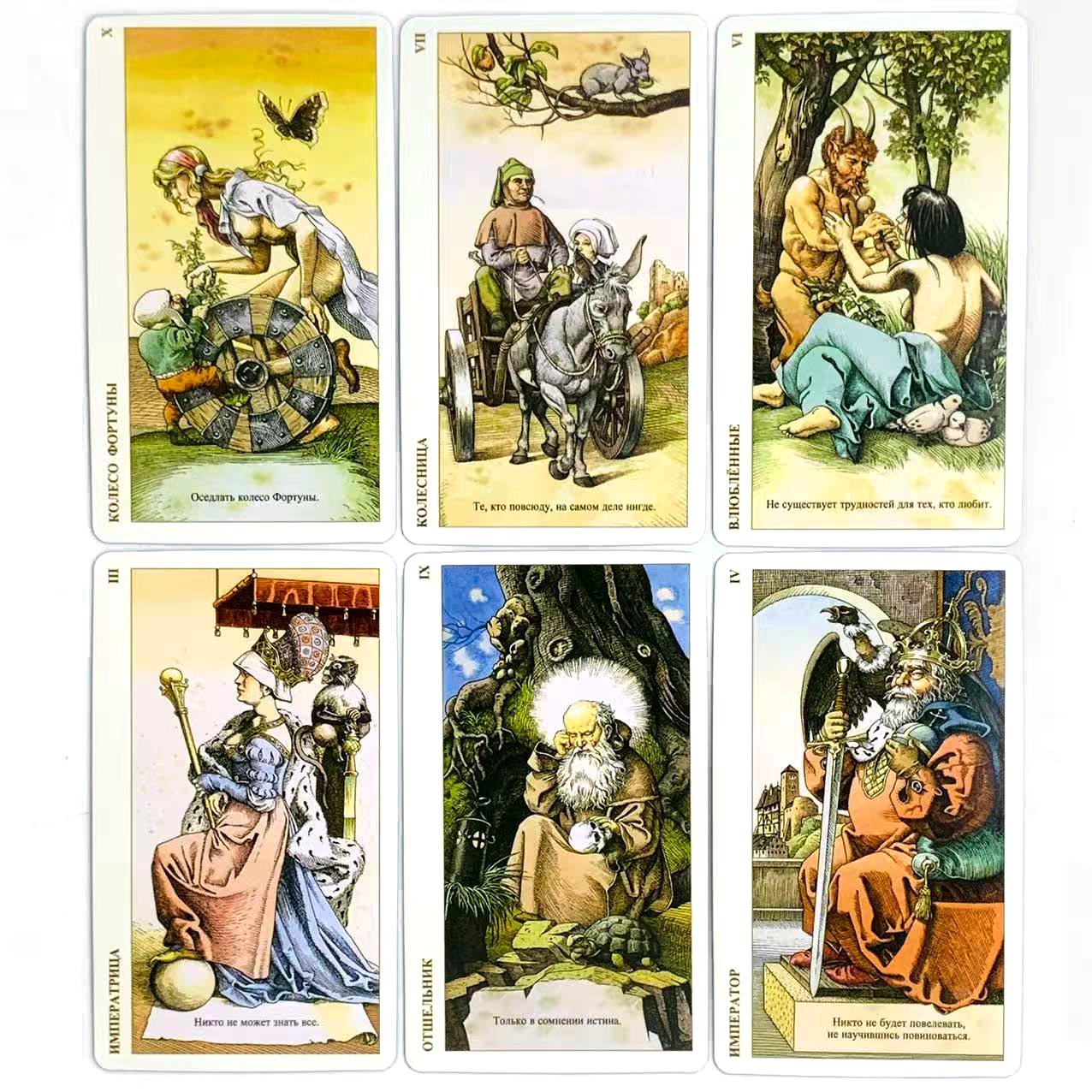 Russische Tarotkaarten Familie - Party Games Entertainer recensie en prijs