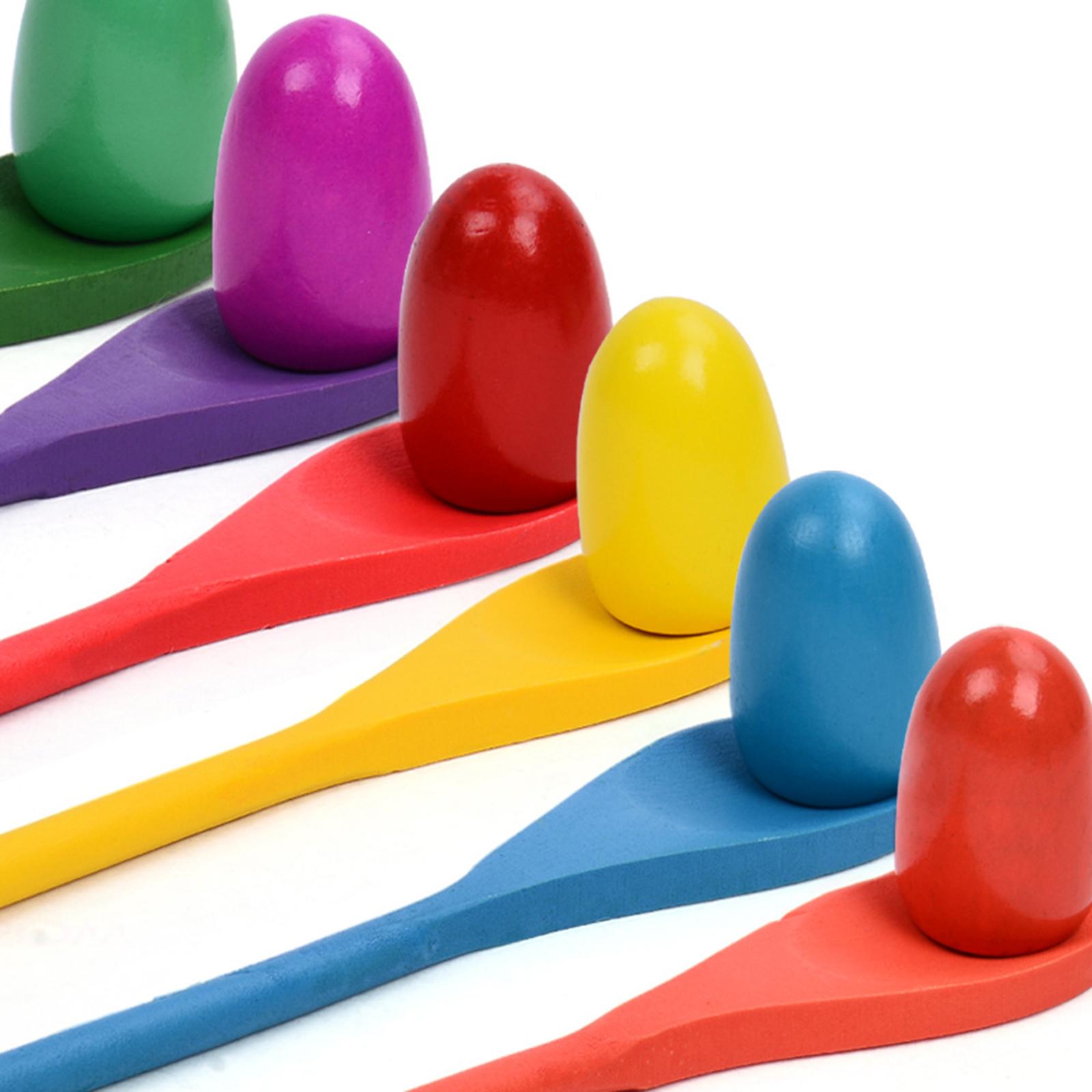 6 stuks Eierlepel Racespel Han - Party Games Kids Outdoor recensie en prijs